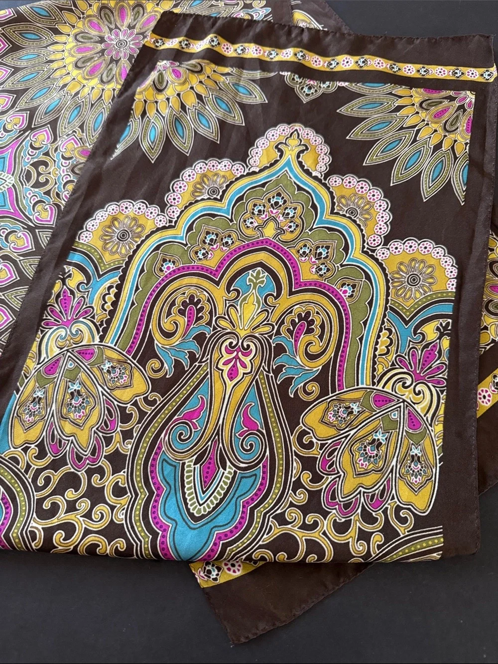 Oscar De La Renta Silk Scarf
